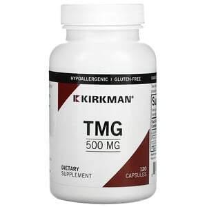 Kirkman Labs, TMG , 500 mg, 120 Capsules - Supply Center USA