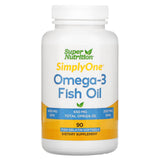 Super Nutrition, Omega-3 Fish Oils, 1,000 mg, 90 Fish Softgels - Supply Center USA