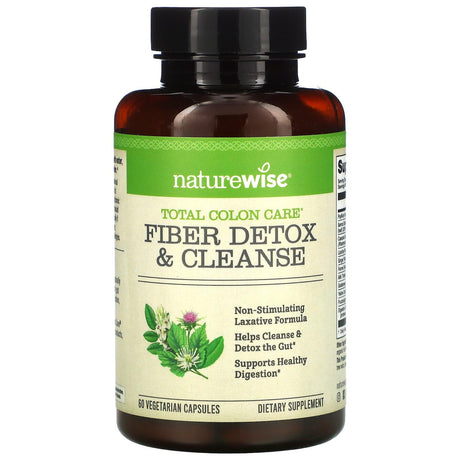 NatureWise, Fiber Detox & Cleanse, 60 Vegetarian Capsules - Supply Center USA