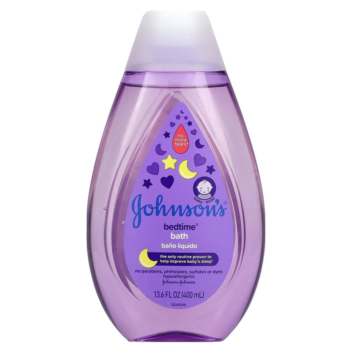 Johnson & Johnson, Bedtime Bath, 13.6 fl oz (400 ml) - Supply Center USA