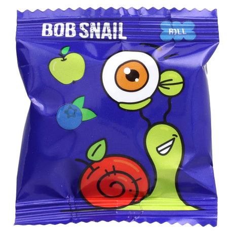 Bob Snail, Fruit Rolls, Apple-Blueberry, 10 Rolls, 0.35 oz (10 g) Each - Supply Center USA