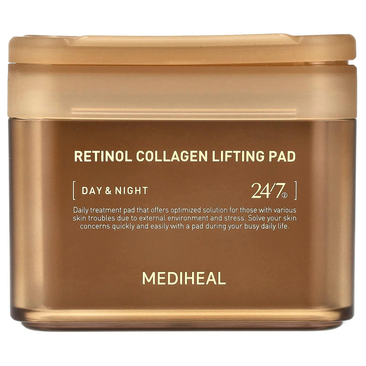 MEDIHEAL, Retinol Collagen Lifting Pad, Day & Night, 100 Pads - Supply Center USA