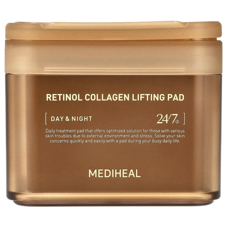 MEDIHEAL, Retinol Collagen Lifting Pad, Day & Night, 100 Pads - Supply Center USA