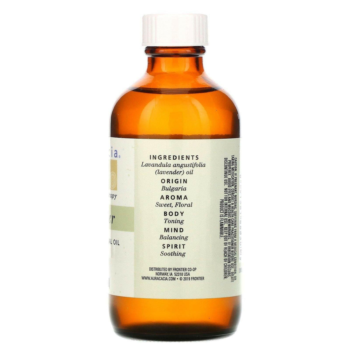 Aura Cacia, 100% Pure Essential Oil, Lavender, 4 fl oz (118 ml) - Supply Center USA