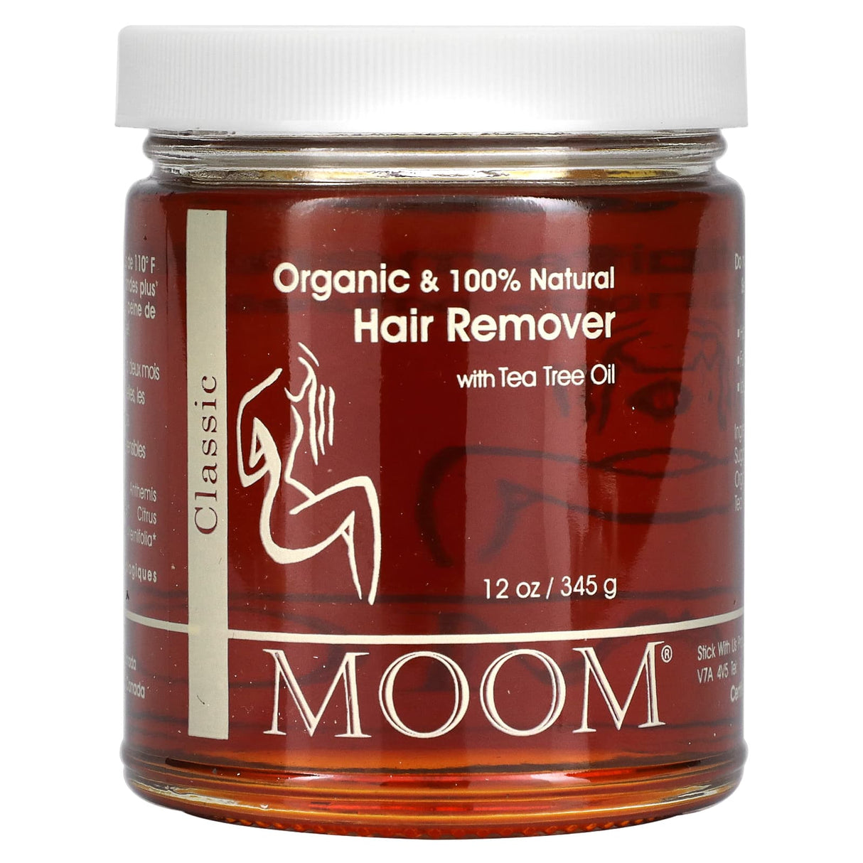 Moom, Hair Remover, with Tea Tree Oil, Classic, 6 oz (170g)