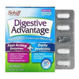 Schiff, Digestive Advantage, Fast Acting Enzymes + Daily Probiotic, 40 Capsules - Supply Center USA