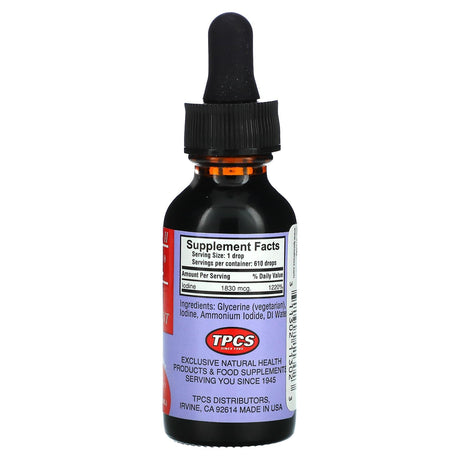 TPCS, Iosol Formula II, 1 fl oz (30 ml) - Supply Center USA