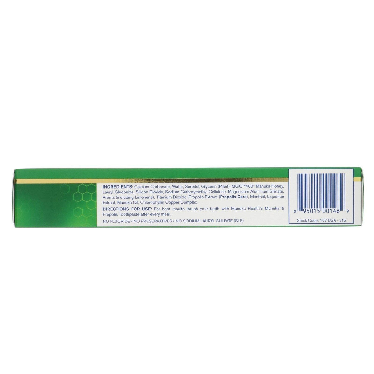 Manuka Health, Manuka & Propolis Toothpaste With Manuka Oil, 3.53 oz (100 g) - Supply Center USA