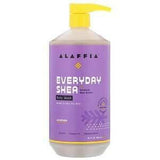 Alaffia, Everyday Shea, Body Wash, Normal to Very Dry Skin, Lavender, 32 fl oz (950 ml) - Supply Center USA