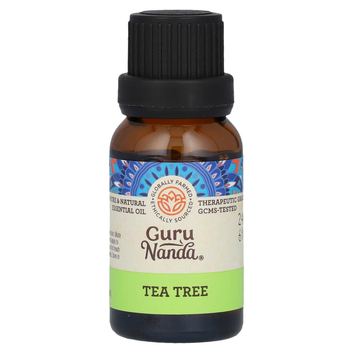 GuruNanda, 100% Pure & Natural Essential Oil, Tea Tree, 0.5 fl oz (15 ml) - Supply Center USA