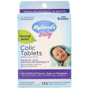 Hyland's, Baby, Colic Tablets, Ages 0 Months+, 125 Quick-Dissolving Tablets - Supply Center USA