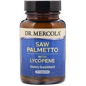 Dr. Mercola, Saw Palmetto with Lycopene, 30 Capsules - Supply Center USA