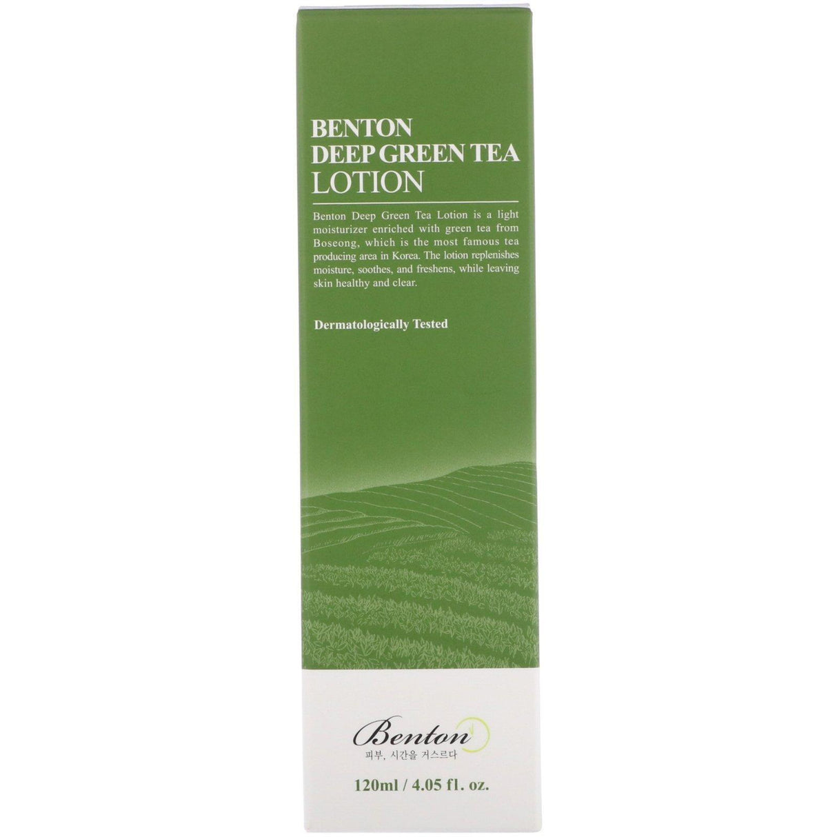 Benton, Deep Green Tea Lotion, 4.05 fl oz (120 ml) - Supply Center USA