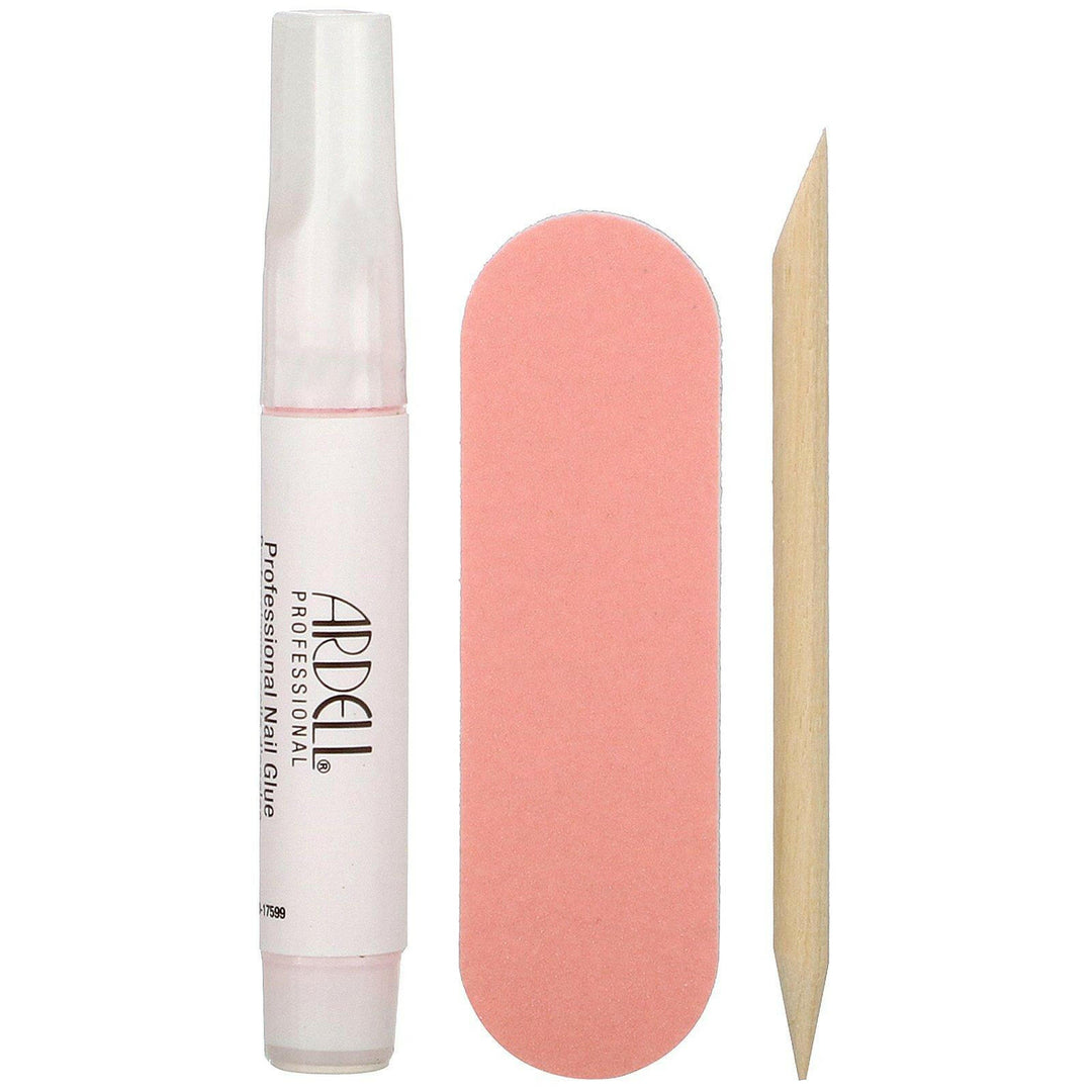 Ardell, Nail Addict Premium, Pink Marble & Gold, 0.07 oz (2 g) - HealthCentralUSA