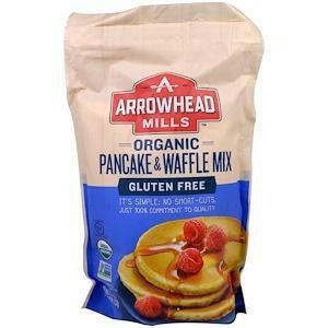 Arrowhead Mills, Organic Pancake & Waffle Mix, Gluten Free, 1.6 lbs (737 g) - HealthCentralUSA