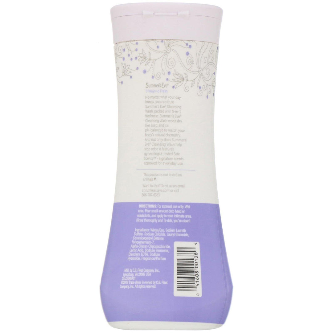 Summer's Eve, 5 in 1 Cleansing Wash, Delicate Blossom, 15 fl oz (444 ml) - HealthCentralUSA