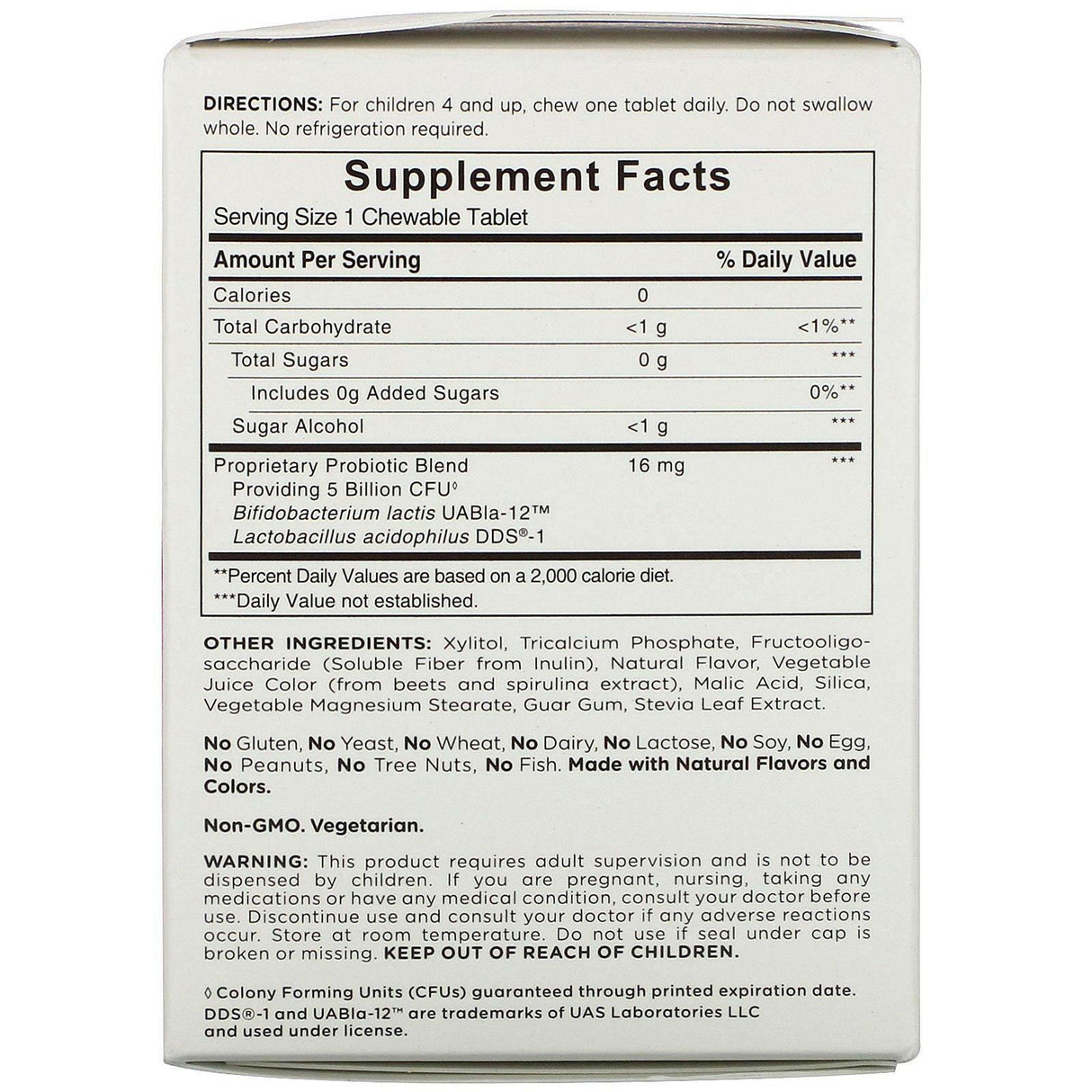 American Health, Probiotic KidChewables, Natural Grape Flavor, 5 Billion Live Culture, 30 Chewable Tablets - Supply Center USA