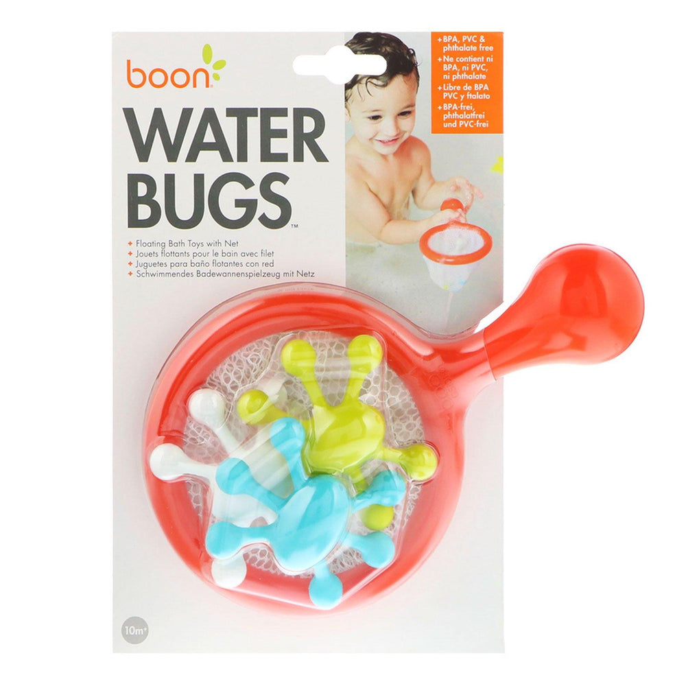 Boon, Water Bugs, Floating Bath Toys with Net, 10+ Months - HealthCentralUSA