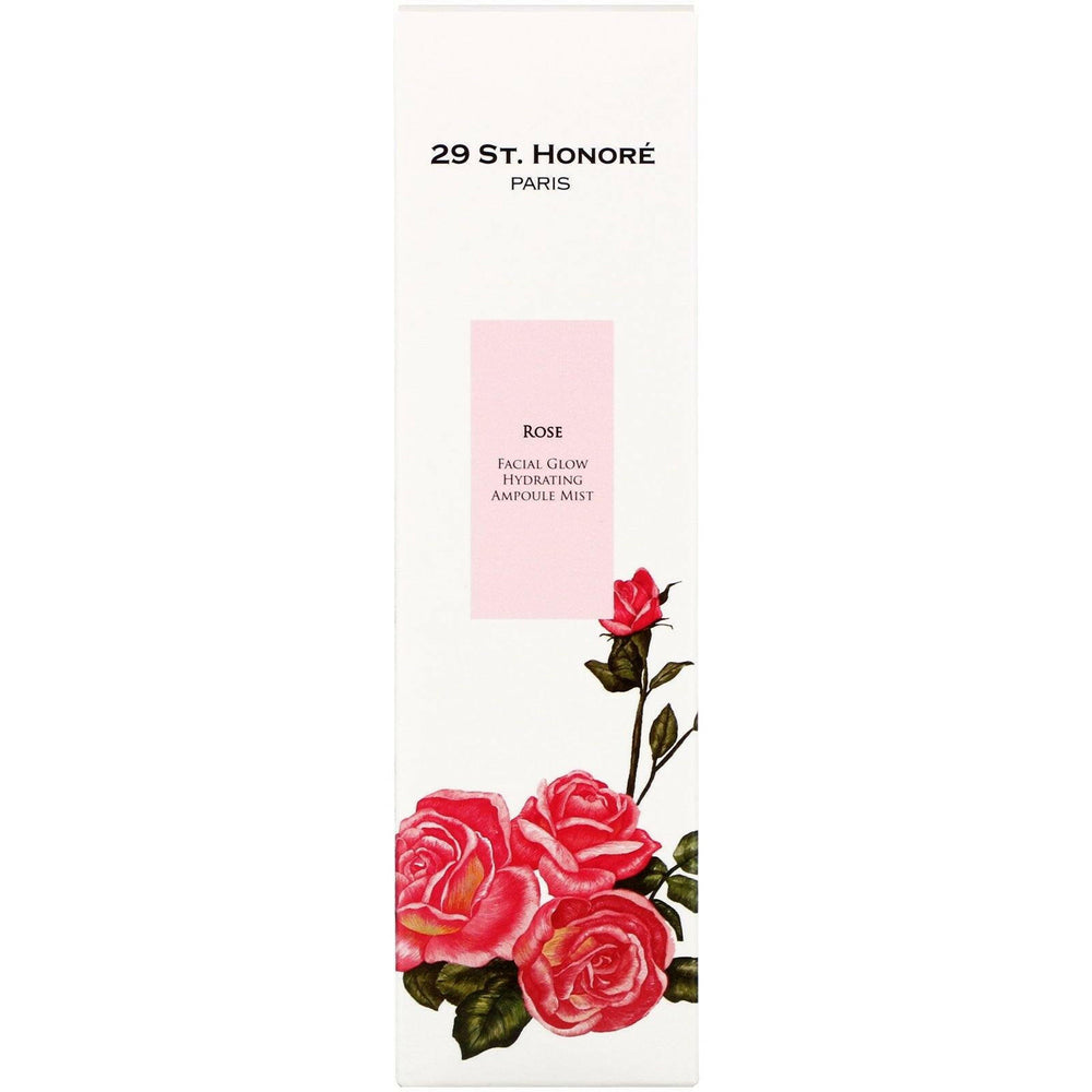 29 St. Honore, Facial Glow Hydrating Ampoule Mist, Rose, 150 ml - HealthCentralUSA