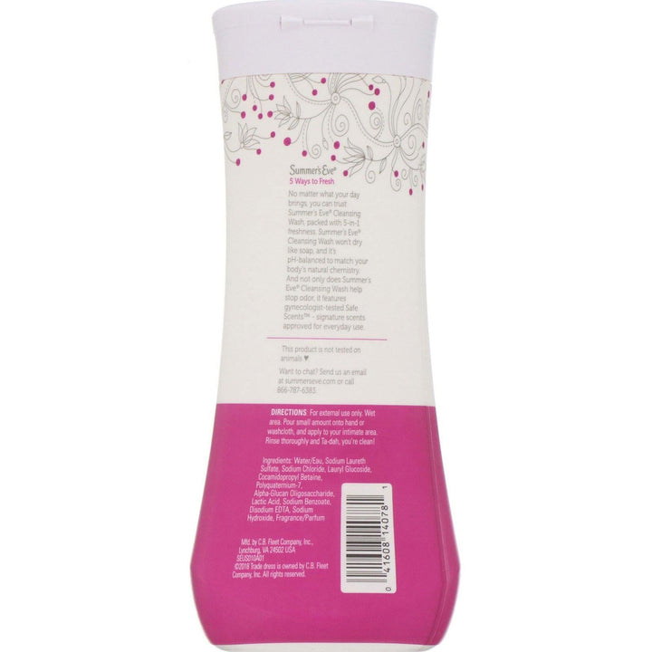 Summer's Eve, 5 in 1 Cleansing Wash, Simply Sensitive, 15 fl oz (444 ml) - HealthCentralUSA