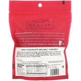 Bergin Fruit and Nut Company, Dark Chocolate Sea Salt Caramels, 7 oz (198 g) - Supply Center USA