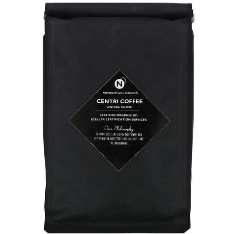 Cafe Altura, Organic Centri Coffee, French, Dark Roast, Whole Bean, Caramelized Sugar, 12 oz (340 g) - Supply Center USA