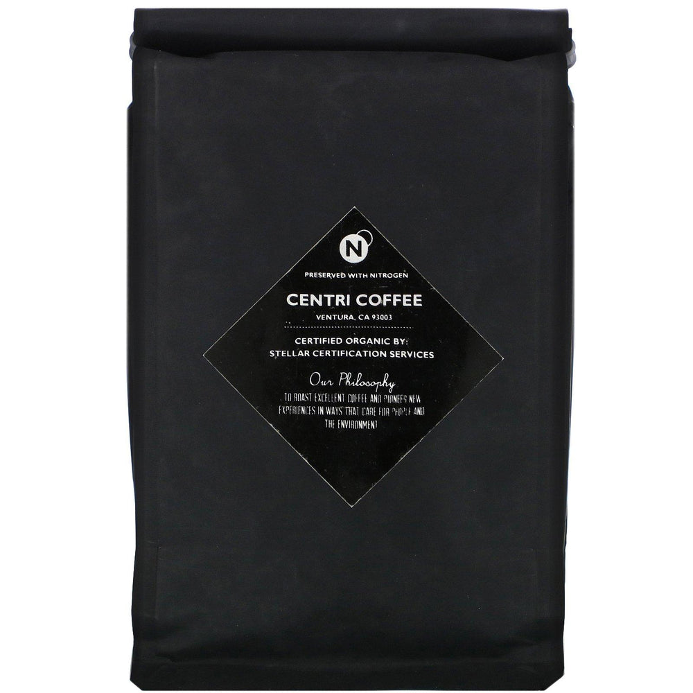 Cafe Altura, Organic Centri Coffee, One Black, Espresso, Whole Bean, Chocolate + Fruit Jam, 12 oz (340 g) - HealthCentralUSA