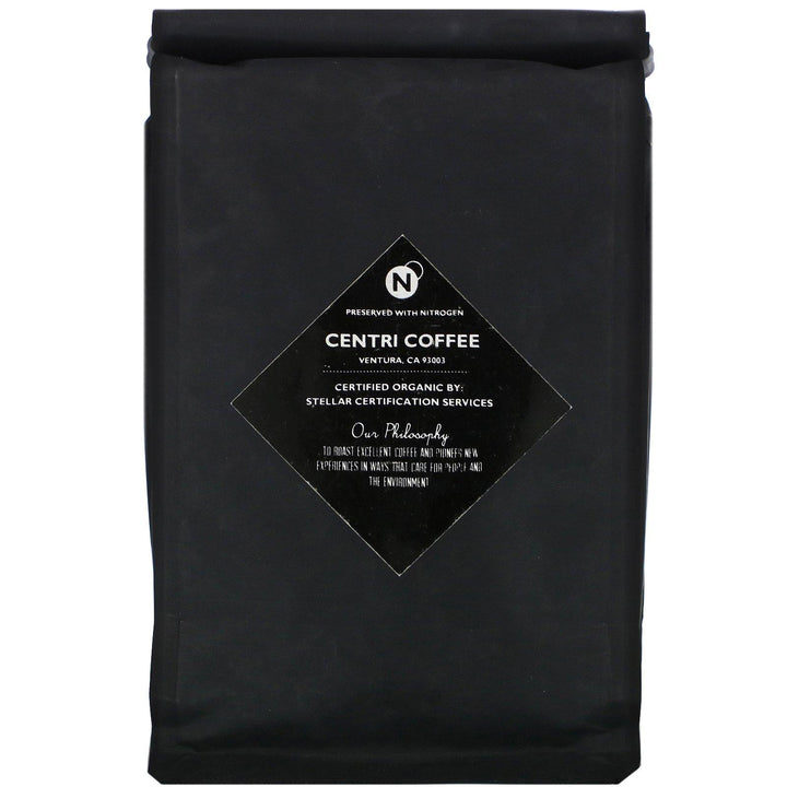 Cafe Altura, Organic Centri Coffee, One Black, Espresso, Whole Bean, Chocolate + Fruit Jam, 12 oz (340 g) - HealthCentralUSA