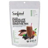 Sunfood, Organic Chocolate Superfood Smoothie Mix, 8 oz (227 g) - Supply Center USA