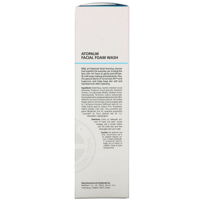 Atopalm, Facial Foam Wash, 5 fl oz (150 ml) - HealthCentralUSA