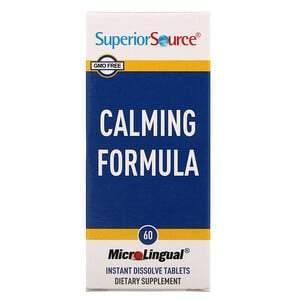 Superior Source, Calming Formula, 60 Instant Dissolve Tablets - Supply Center USA