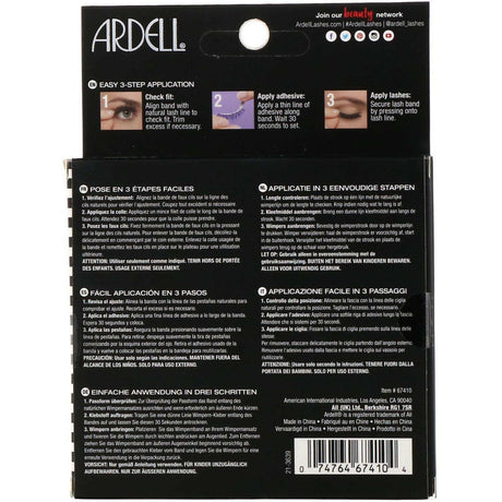 Ardell, Faux Mink, Luxuriously Lightweight Lash, 4 Pairs - Supply Center USA