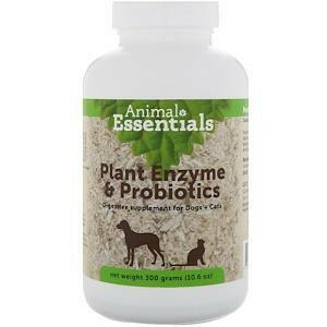 Animal Essentials, Plant Enzyme & Probiotics, For Dogs + Cats, 10.6 oz (300 g) - HealthCentralUSA