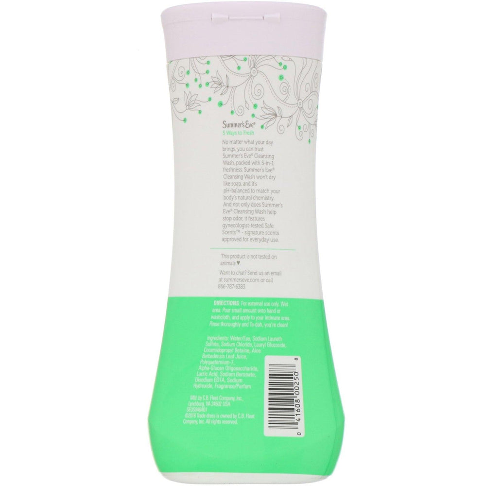 Summer's Eve, 5 in 1 Cleansing Wash, Aloe Love, 15 fl oz (444 ml) - HealthCentralUSA