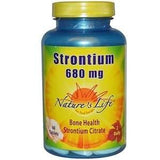 Nature's Life, Strontium, 680 mg, 60 Tablets - Supply Center USA