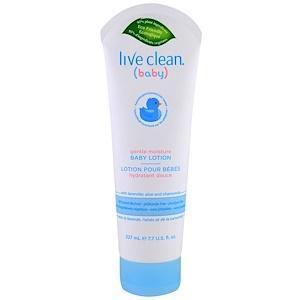 Live Clean, Baby, Gentle Moisture, Baby Lotion, 7.7 fl oz. (227 ml) - Supply Center USA