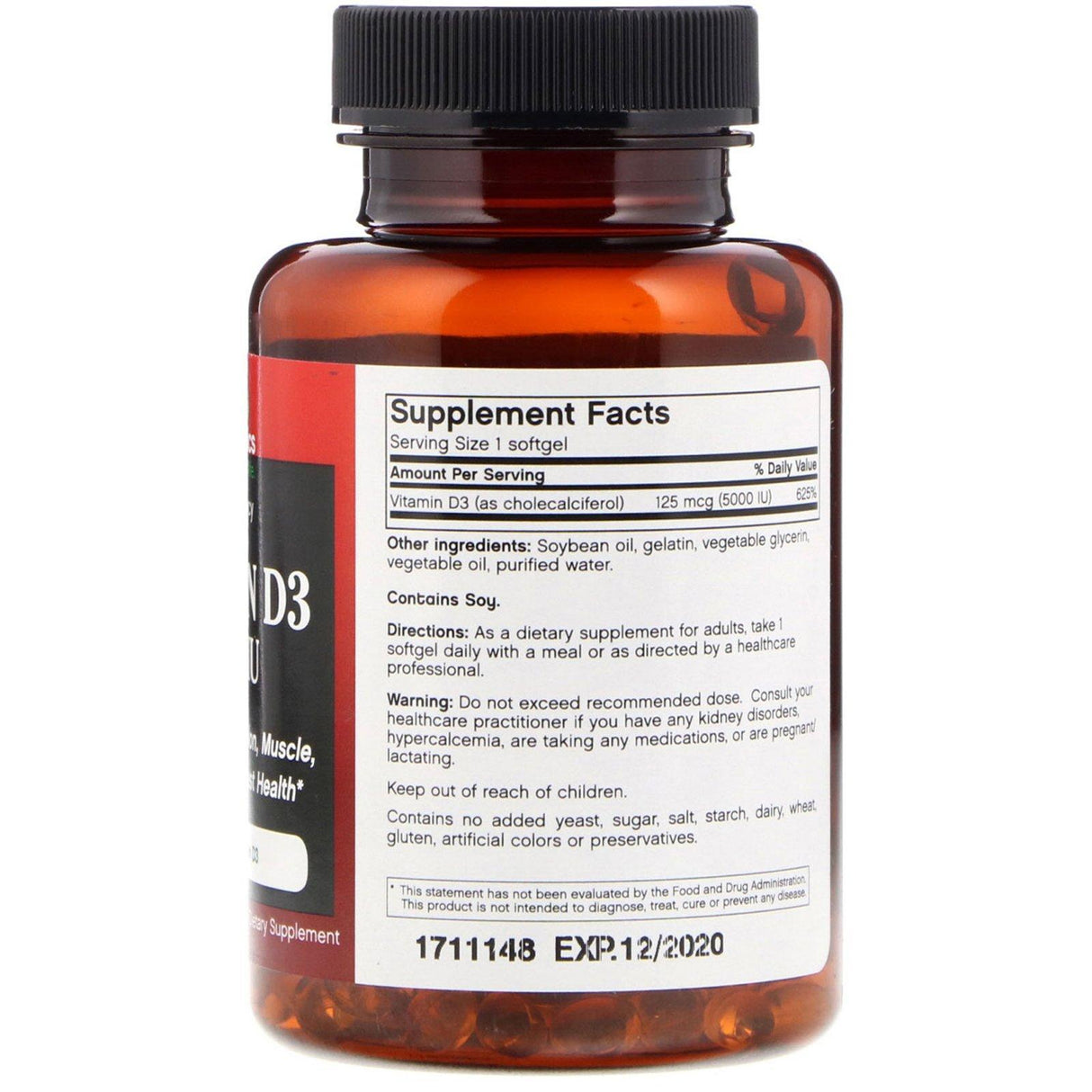 FutureBiotics, Vitamin D3, 5,000 IU, 90 Softgels - Supply Center USA