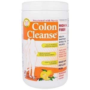 Health Plus, Colon Cleanse, Sweetened with Stevia, Refreshing Orange Flavor, 9 oz (255 g) - Supply Center USA