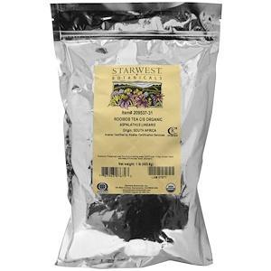 Starwest Botanicals, Organic Rooibos Tea C/S, 1 lb (453.6 g) - HealthCentralUSA