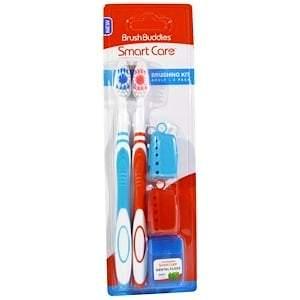 Brush Buddies, Smart Care, Brushing Kit, Adult, 2 Pack - HealthCentralUSA