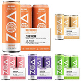 ZOA Zero Sugar Energy Drinks, Variety Pack - Sugar Free with Electrolytes, Healthy Vitamin C, Amino Acids, Essential B-Vitamins, and Caffeine from Green Tea - 12 Fl Oz (12-Pack)