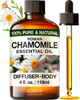 Kukka Tea Tree Oil for Skin, Healthy Hair & Toenails - Huge 4 Fl Oz - 100% Pure Natural Australian Tea Tree Essential Oil - Experience Therapeutic Melaleuca Oil for Scalp, Nails & Soap Making Scent