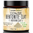 Premium 1 Lb Bentonite Clay Pure, Natural Detoxifying Clay for Face Masks, Hair Care & More - Best Healing Clay - USA Made - Supply Center USA