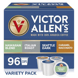 Victor Allen'S Coffee Variety Pack (Morning Blend, 100% Colombian, Donut Shop Blend, and French Roast), 42 Count, Single Serve Coffee Pods for Keurig K-Cup Brewers