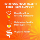 Metamucil 3-In-1 Fiber Capsules, Daily Fiber Supplement for Digestive Health, Plant-Based Psyllium Husk Fiber Capsules, #1 Doctor Recommended Fiber Brand, 300Ct Capsules - Supply Center USA