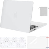 MOSISO Compatible with Macbook Pro 14 Inch Case 2024 2023 2022 2021 M4 M3 M2 M1 Pro Max A3112 A3185 A3401 A2918 A2992 A2779 A2442, Plastic Hard Shell&Keyboard Cover&Screen Film&Pouch, Black