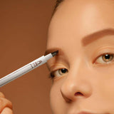 2024 New Waterproof Brow Pencil with Micro-Fork Tip, 3D Waterproof Microblading Eyebrow Pen 4 Fork Tip Tattoo Pencil, 24 Hours Waterproof Tattoo Pen for Eyebrow (Dark Brown) - Supply Center USA