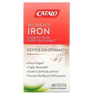 Catalo Naturals, Women's Iron, 60 Vegetarian Capsules - Supply Center USA