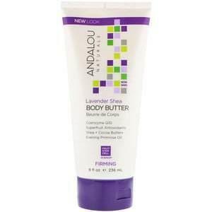 Andalou Naturals, Body Butter, Firming, Lavender Shea, 8 fl oz (236 ml) - Supply Center USA