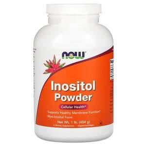 Now Foods, Inositol Powder, 1 lb (454 g) - Supply Center USA